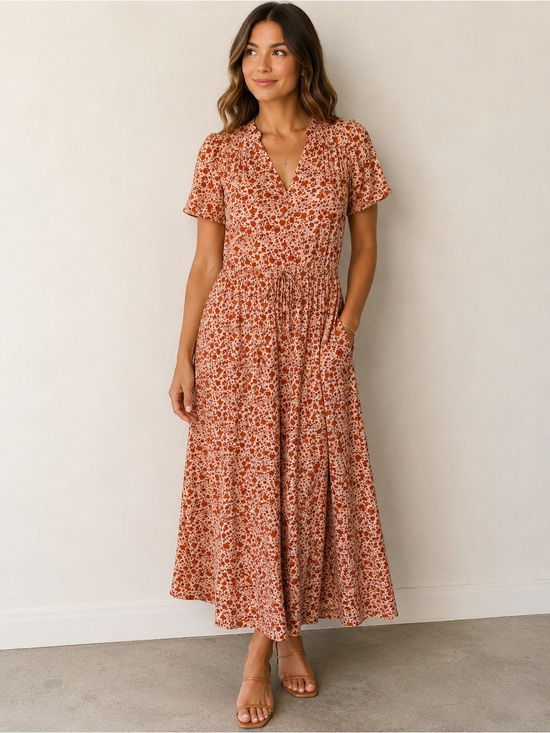 Christy Dawn Dresses & Skirts - Christy Dawn Dawn Dress XS Organic Cotton Floral Prairie Maxi USA